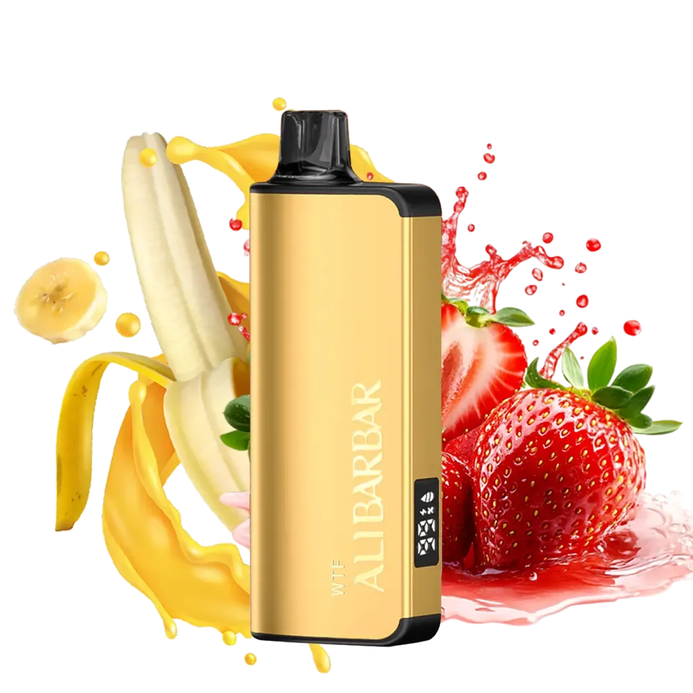 Alibarbar Ingot 9000 Puffs-Strawnana